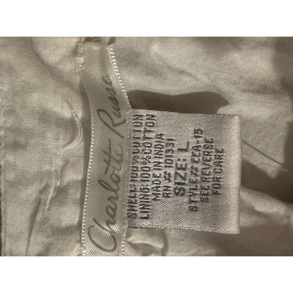 Charlotte Russe Spaghetti Strap V Neck Dress, Size L - Picture 9 of 12
